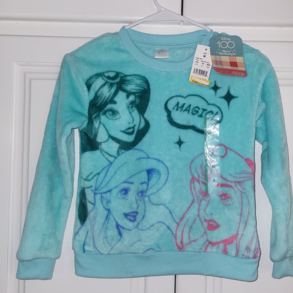 Disney Aqua Fleece Pullover